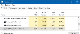 Для чего Windows запускает процесс Desktop Window Manager Dmv exe что за процесс